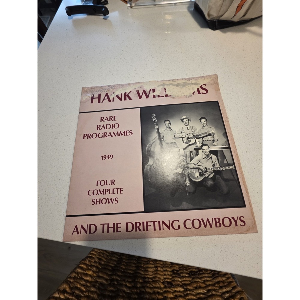 HANK WILLIAMS / RARE RADIO PROGRAMMES 1949 Plus ~ Jambalaya CW 201 Album ~ MINT